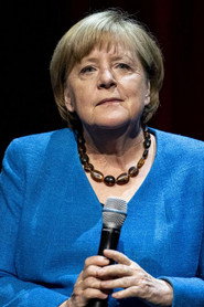 Angela Merkel im Gespräch