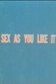 Sex as You Like It