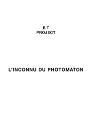 L'Inconnu du Photomaton
