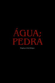 água; pedra