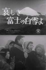 O Sorrowful White Snow of Mount Fuji