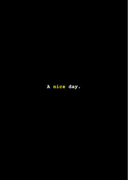 A nice day.