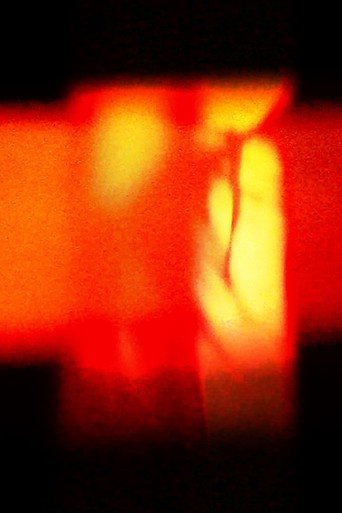 within the light; a fire