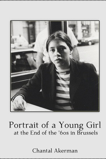 Portrait of a Young Girl at the End of the '60s in Brussels