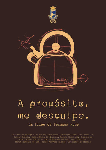 A propósito, me desculpe!