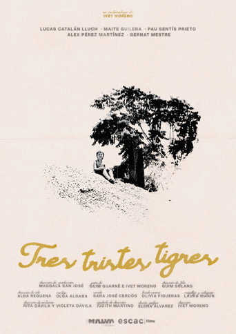Three sad tigers