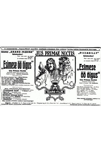 Esimese öö õigus (Jus primae noctis)