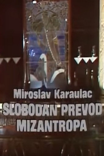 Free Translation of The Misanthrope