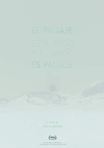 The Landscape Is Empty and Emptiness Is Landscape