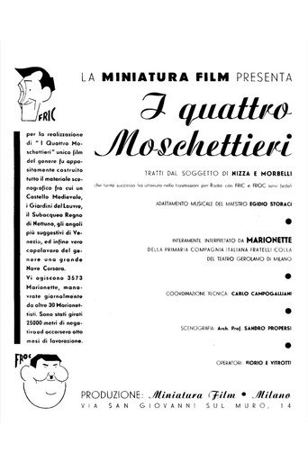 I quattro moschettieri